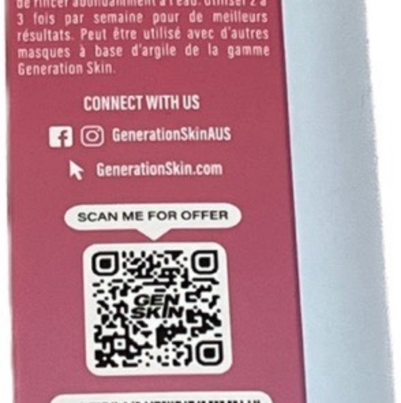 Generation Skin 2 in 1 Mask Face Scrub Facial Care Skincare Cleanser NEW - Picture 5 of 8